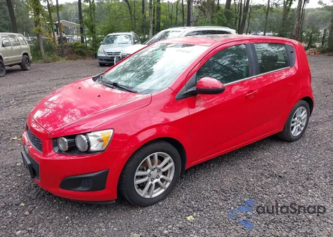 2016 Chevrolet Sonic Lt Auto from USA, damaged, VIN 1G1JC6SB8G4102543